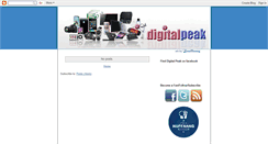 Desktop Screenshot of digitalpeak.blogspot.com