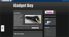 Desktop Screenshot of igadgetboy.blogspot.com