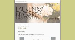 Desktop Screenshot of laurennygard.blogspot.com