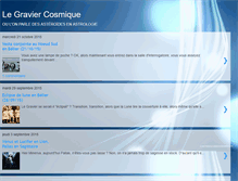 Tablet Screenshot of cosmicgravel.blogspot.com