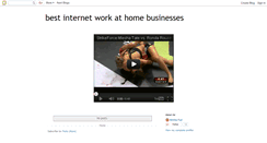 Desktop Screenshot of best-internet-work-at-home-businesses.blogspot.com