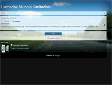 Tablet Screenshot of llamadasilimitados.blogspot.com