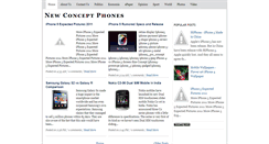 Desktop Screenshot of newconceptphones.blogspot.com