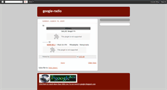 Desktop Screenshot of google-radio.blogspot.com