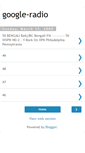 Mobile Screenshot of google-radio.blogspot.com