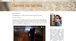 Desktop Screenshot of genesdefamilia.blogspot.com