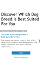 Mobile Screenshot of dog-breed-1.blogspot.com