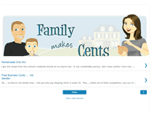 Tablet Screenshot of familycents.blogspot.com