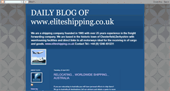 Desktop Screenshot of eliteshipping.blogspot.com