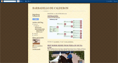 Desktop Screenshot of barbadillodecalderon.blogspot.com