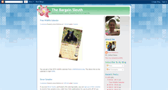 Desktop Screenshot of bargainsleuth.blogspot.com