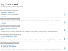 Tablet Screenshot of confessionsfromsomeboy.blogspot.com