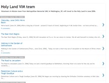 Tablet Screenshot of holylandvim.blogspot.com