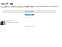 Tablet Screenshot of modainfoco.blogspot.com