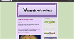 Desktop Screenshot of comolavidamisma-cristina.blogspot.com