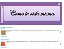 Tablet Screenshot of comolavidamisma-cristina.blogspot.com