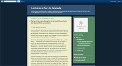 Desktop Screenshot of lecturasalsurdegranada.blogspot.com