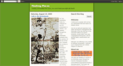Desktop Screenshot of meeting-places.blogspot.com