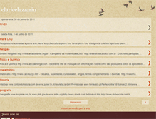 Tablet Screenshot of claricelazzarin-claricelazzarin.blogspot.com