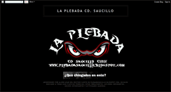Desktop Screenshot of plebadasaucillo.blogspot.com