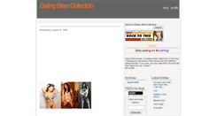 Desktop Screenshot of datingstars.blogspot.com