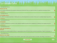 Tablet Screenshot of lacantantecalva.blogspot.com