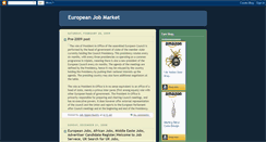 Desktop Screenshot of european-job-market.blogspot.com