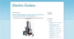 Desktop Screenshot of electricguitarshw1.blogspot.com