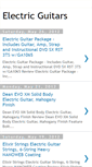 Mobile Screenshot of electricguitarshw1.blogspot.com