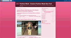 Desktop Screenshot of fashionweeknewyork.blogspot.com