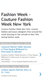 Mobile Screenshot of fashionweeknewyork.blogspot.com