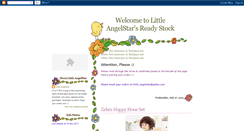 Desktop Screenshot of littleangelstar-instock.blogspot.com