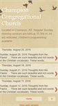 Mobile Screenshot of championchurch.blogspot.com