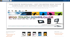 Desktop Screenshot of ipod-touch-downloads.blogspot.com