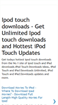 Mobile Screenshot of ipod-touch-downloads.blogspot.com