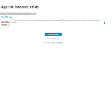 Tablet Screenshot of againstinternetcrisis.blogspot.com