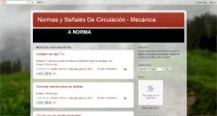 Desktop Screenshot of conduccionysusnormas.blogspot.com