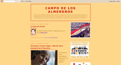 Desktop Screenshot of campodelosalmendros.blogspot.com