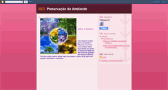 Desktop Screenshot of preservacaodoambiente-cccde.blogspot.com