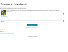 Tablet Screenshot of preservacaodoambiente-cccde.blogspot.com