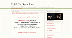 Desktop Screenshot of childcarseatslaw.blogspot.com