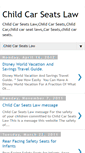 Mobile Screenshot of childcarseatslaw.blogspot.com