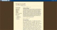 Desktop Screenshot of designityourself.blogspot.com