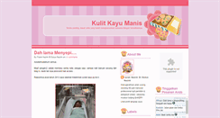 Desktop Screenshot of kulit-kayu-manis.blogspot.com