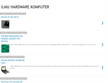 Tablet Screenshot of ilmuhardware.blogspot.com