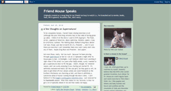 Desktop Screenshot of friendmouse.blogspot.com
