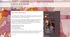 Desktop Screenshot of crayonsandcamels.blogspot.com