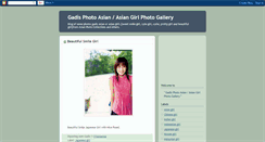 Desktop Screenshot of gadisphoto-asian.blogspot.com
