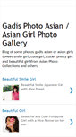 Mobile Screenshot of gadisphoto-asian.blogspot.com