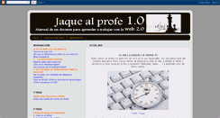 Desktop Screenshot of jaquealprofeunopuntocero.blogspot.com